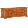 TV Stand 46.9"x11.8"x15.7" Solid Wood Acacia