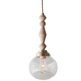 Creative Umbrella Glass Chandelier (Option: Log color)