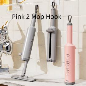 Mini Home Lazy Small Mop Desktop (Option: Pink 2 Mop Hook)