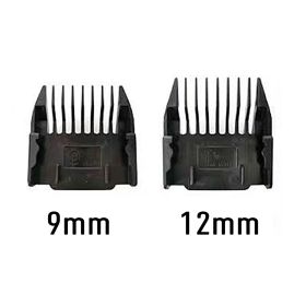 Haircut Stopper Electric Clipper Accessories Position Guide Comb (Option: Black 9MM 12MM 2 Sizes)