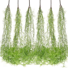 Home Plant Background Wall Decoration (Option: Air Grass Wall Hanging Green)